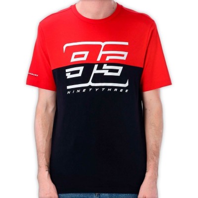 Camiseta Marc Márquez 93 Vermelho-Azul