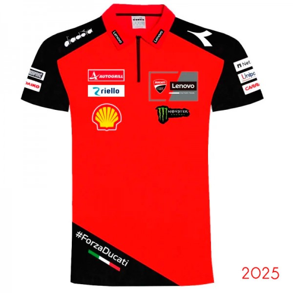 Polo oficial Marc Márquez Ducati MotoGP – 2025 completo