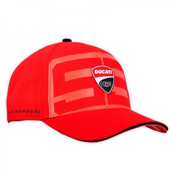 Boné oficial Marc Márquez 2026 | Ducati Corse "Laser Print" Edition