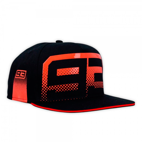 Marc Márquez 93 Cappellino Pixelled Nero 2026