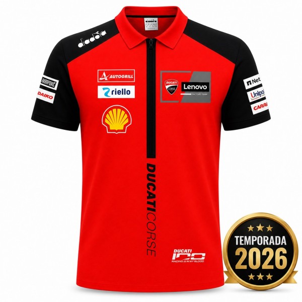 Equipe Polo Marquez Ducati Lenovo 2026 – MotoGP Oficial