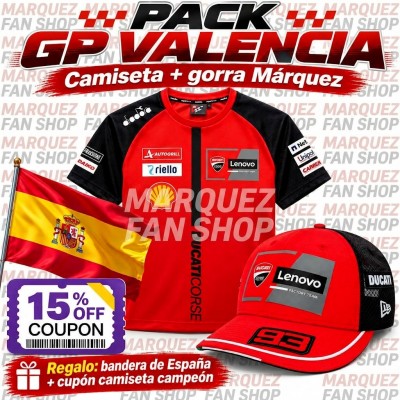 Pack GP Valencia: Gorra +...